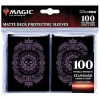 Ultra Pro 100ct Standard Card Sleeves - MTG Mana 7 Black Swamp