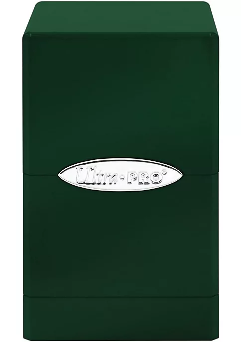 Ultra Pro Satin Tower Deck Box - Hi-Gloss Emerald Green 3 Ultra Pro Satin Tower Deck Box - Hi-Gloss Emerald Green - Image 3
