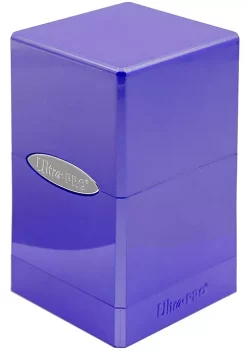 Ultra Pro Satin Tower Deck Box - Hi-Gloss Amethyst