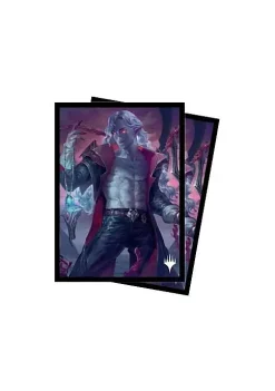 Ultra Pro 100ct Standard Card Sleeves - MTG Innistrad Crimson Vow V4 Runo Stromkirk