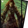 Ultra Pro 100ct Standard Card Sleeves - MTG Commander Legends Baldurs Gate Faldorn, Dread Wolf Herald