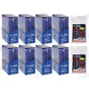 Ultra Pro 3x4 Toploader & Card Sleeves Combo - 200 Each (4 Toploader Packs & 2 Penny Sleeve Packs)