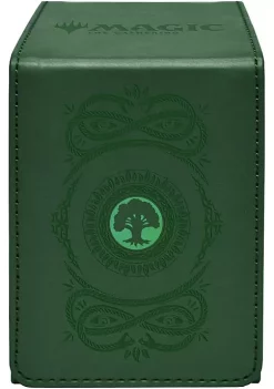 Ultra Pro Alcove Flip Deck Box - MTG Mana 7 Forest Green