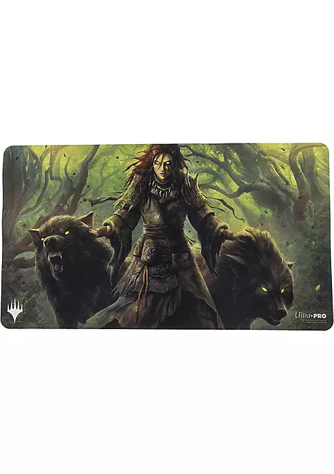 Ultra Pro Playmat - MTG Commander Legends Baldurs Gate Faldorn Dread Wolf Herald 1 Ultra Pro Playmat - MTG Commander Legends Baldurs Gate Faldorn Dread Wolf Herald