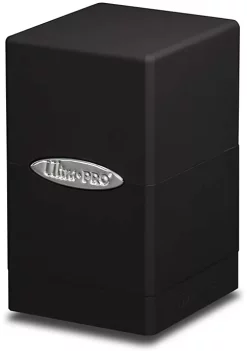 Ultra Pro Satin Tower Deck Box - Black