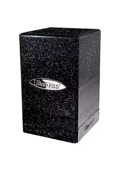Ultra Pro Satin Tower Deck Box - Glitter Black