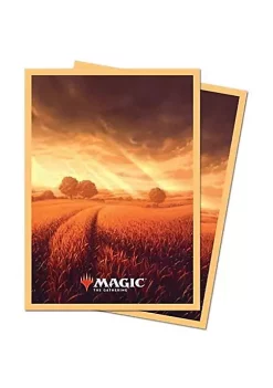 Ultra Pro 100ct Standard Card Sleeves - MTG Unstable Lands - Plains