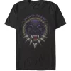 101 Dalmatians Black Panther Wakanda Forever Circle Short Sleeve T-Shirt