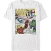 101 Dalmatians Retro Avengers Comic Panel Group Shot Short Sleeve T-Shirt
