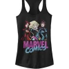 101 Dalmatians Comics Scarlet Witch Black Widow Captain Marvel Racerback Graphic Tank