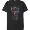 101 Dalmatians The Avengers Infinity War Galaxy Painted Gauntlet Short Sleeve T-Shirt