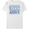 101 Dalmatians The Avengers Endgame Ornate Suited Up Group Shot Short Sleeve T-Shirt