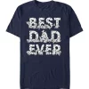 101 Dalmatians Pongo Best Dad Ever Short Sleeve Graphic T-Shirt