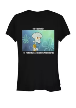 101 Dalmatians SpongeBob SquarePants Relatable Squidward Short Sleeve Graphic T-Shirt -Ultra Pro Best Sale Belk 427