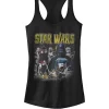 101 Dalmatians Darth Vader Battle Scene Racerback Graphic Tank