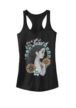 101 Dalmatians Moana Find What Lies Beyond Quote Graphic Racerback Tank -Ultra Pro Best Sale Belk 445