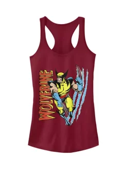101 Dalmatians Classic X-Men Wolverine Scratch Racerback Graphic Tank