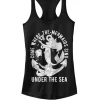 101 Dalmatians The Little Mermaid Under The Sea Where The Mermaids Sing Racerback Graphic Tank