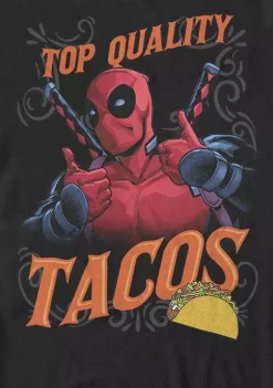 101 Dalmatians Deadpool Top Quality Tacos Short Sleeve T-Shirt -Ultra Pro Best Sale Belk 487