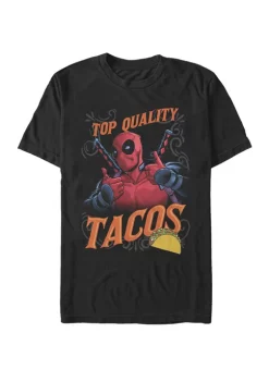 101 Dalmatians Deadpool Top Quality Tacos Short Sleeve T-Shirt -Ultra Pro Best Sale Belk 488