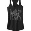 101 Dalmatians Yoda Do Or Do Not There Is No Try Quote Graphic Racerback Tank