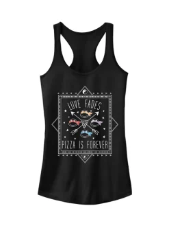 101 Dalmatians Teenage Mutant Ninja Turtles Love Fades Pizza Is Forever Racerback Tank -Ultra Pro Best Sale Belk 519
