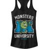101 Dalmatians Monsters University Mike Wazowski Logo Graphic Racerback Tank