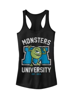 101 Dalmatians Monsters University Mike Wazowski Logo Graphic Racerback Tank -Ultra Pro Best Sale Belk 523