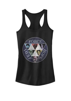 101 Dalmatians Women's Hope Force Jedi Join The Rebels Graphic Racerback Tank