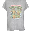 101 Dalmatians Teenage Mutant Ninja Turtles Ripping Through Short Sleeve T-Shirt