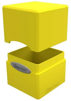 Ultra Pro Satin Cube Deck Box - Lemon Yellow -Ultra Pro Best Sale Belk 57
