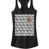 101 Dalmatians Chewie Hiding In Stormtroopers Racerback Graphic Tank