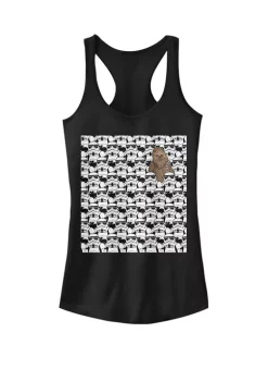 101 Dalmatians Chewie Hiding In Stormtroopers Racerback Graphic Tank -Ultra Pro Best Sale Belk 576