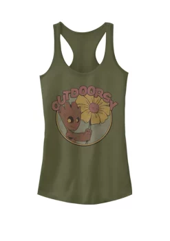 101 Dalmatians Guardians Of The Galaxy Outdoorsy Groot Racerback Graphic Tank