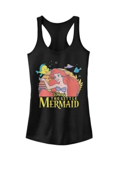 101 Dalmatians The Little Mermaid Ariel And Flounder Under The Sea Racerback Graphic Tank