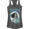101 Dalmatians Moana Floral Framed Portrait Graphic Racerback Tank