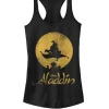 101 Dalmatians Aladdin Magic Carpet Ride Moon Shadow Racerback Graphic Tank