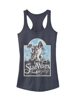 101 Dalmatians A New Hope Group Poster Racerback Graphic Tank -Ultra Pro Best Sale Belk 612