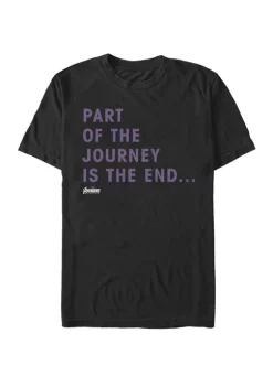 101 Dalmatians The Avengers Endgame Part of the Journey is the End Short Sleeve T-Shirt