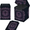 Ultra Pro 100+ Deck Box - MTG Mana 7 Swamp Black