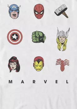 101 Dalmatians Retro Avengers Iconic Symbols Short Sleeve T-Shirt -Ultra Pro Best Sale Belk 642