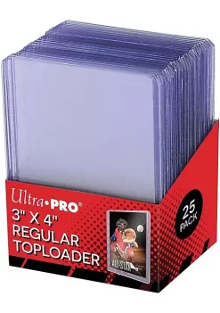 Ultra Pro 3x4 Top Loader Card Holder - 35pt - Case of 40 Packs - 1000 Toploaders