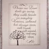 Woven Textile Company Brown and Gray Inspirational 'Those We Love' Tapestry Throw Blanket 50" x 60"