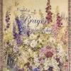 Woven Textile Company Yellow and Purple Floral Throw Blanket with Fringed Border 50" x 60"