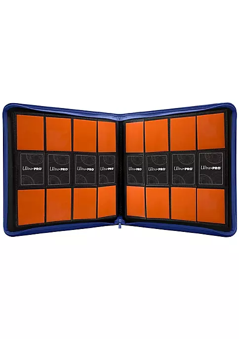 Ultra Pro 12 Pocket Vivid Pro Binder - Blue 2 Ultra Pro 12 Pocket Vivid Pro Binder - Blue - Image 2